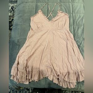 Arula Women’s Dotted Purple Strappy Sundress